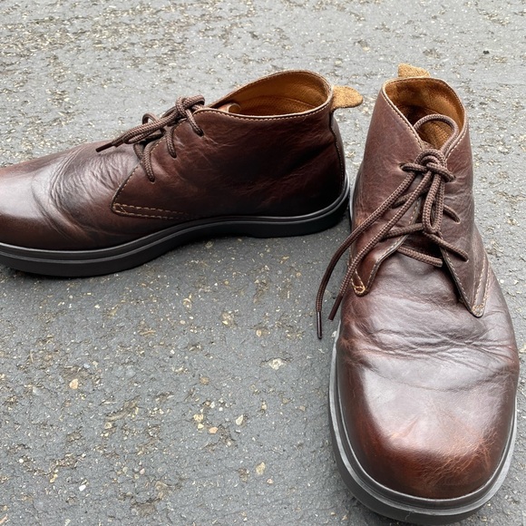 Earth STF07 Men’s Sandstone Leather Chukka Ankle Boots Size 10 - Picture 10 of 12